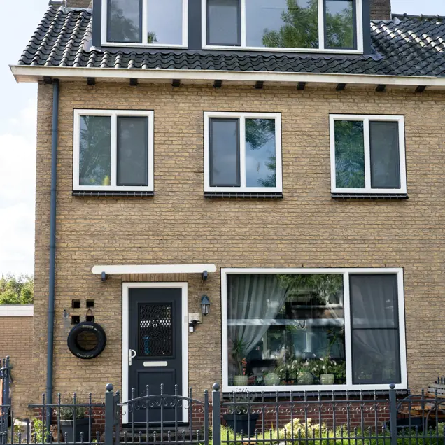 Voorkant woning