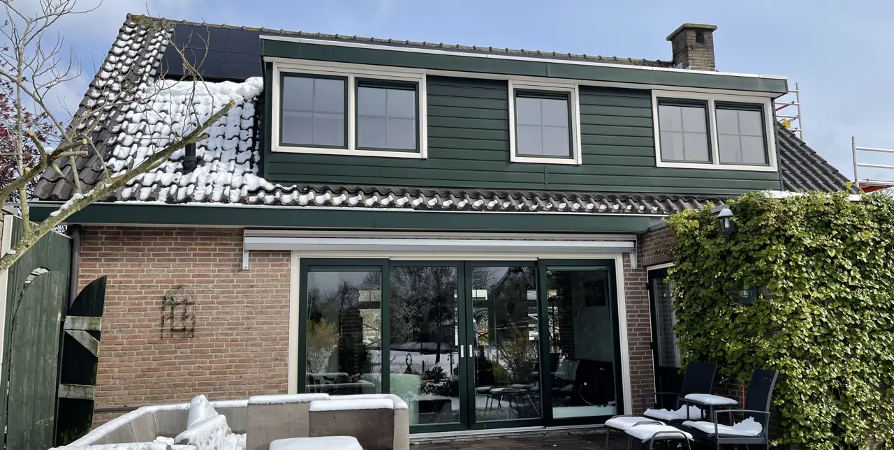 Gevelbekleding dakkapel