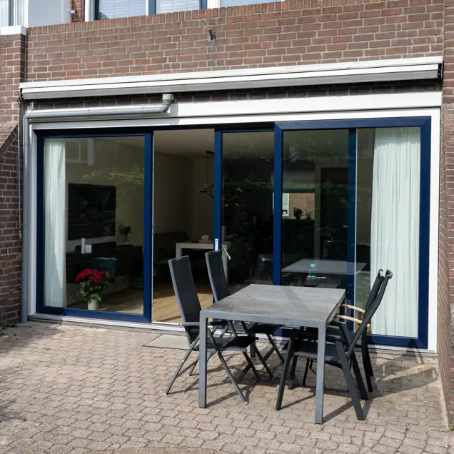 schuifpui buitenkant